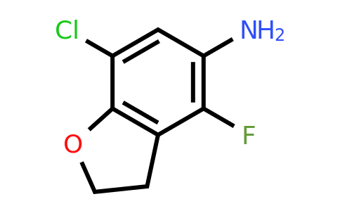CAS 2644018-96-0 | 7-chloro-4-fluoro-2,3-dihydrobenzofuran-5-amine