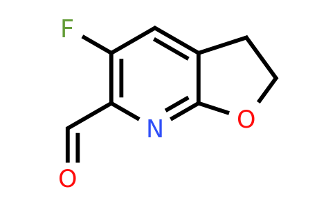CAS 2644764-36-1 | 5-fluoro-2,3-dihydrofuro[2,3-b]pyridine-6-carbaldehyde