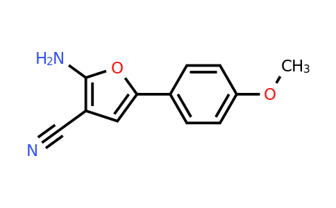 CAS 26454-83-1 | 2-Amino-5-(4-methoxy-phenyl)-furan-3-carbonitrile