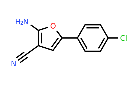 CAS 26454-85-3 | 2-Amino-5-(4-chloro-phenyl)-furan-3-carbonitrile