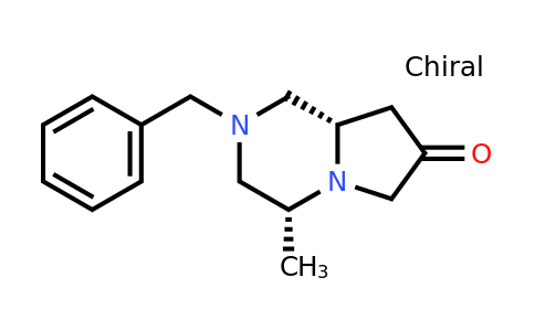 CAS 2648127-22-2 | (4R,8aS)-2-benzyl-4-methyl-1,3,4,6,8,8a-hexahydropyrrolo[1,2-a]pyrazin-7-one