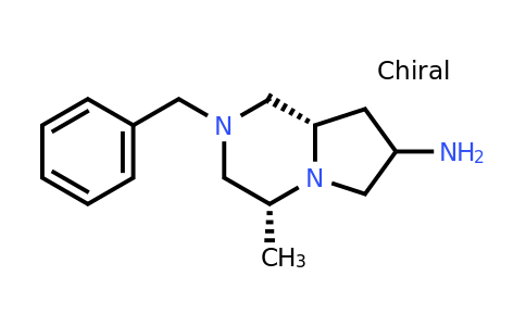 CAS 2648127-34-6 | (4R,8aS)-2-benzyl-4-methyl-3,4,6,7,8,8a-hexahydro-1H-pyrrolo[1,2-a]pyrazin-7-amine