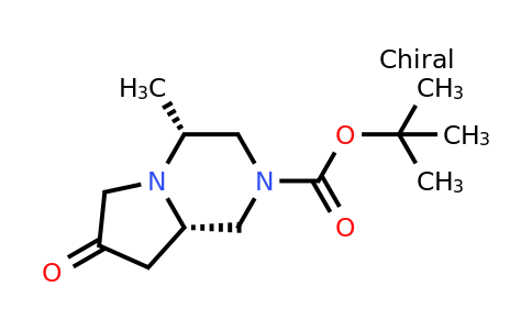 CAS 2648127-46-0 | tert-butyl (4R,8aS)-4-methyl-7-oxo-1,3,4,6,8,8a-hexahydropyrrolo[1,2-a]pyrazine-2-carboxylate