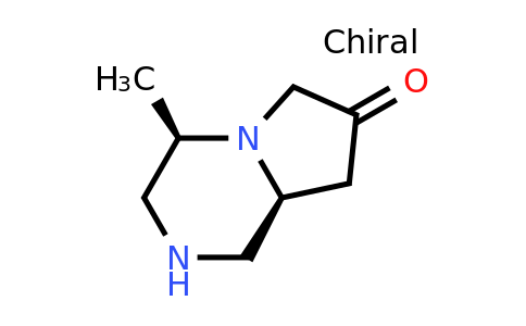 CAS 2648127-48-2 | (4R,8aS)-4-methyl-2,3,4,6,8,8a-hexahydro-1H-pyrrolo[1,2-a]pyrazin-7-one