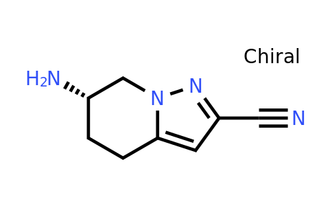 CAS 2648219-65-0 | (6S)-6-amino-4,5,6,7-tetrahydropyrazolo[1,5-a]pyridine-2-carbonitrile