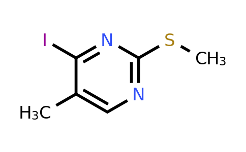 CAS 2648368-66-3 | 4-iodo-5-methyl-2-methylsulfanyl-pyrimidine