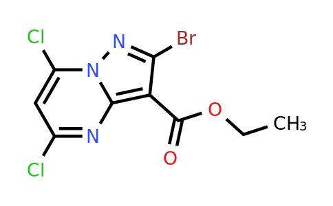 CAS 2648449-74-3 | ethyl 2-bromo-5,7-dichloro-pyrazolo[1,5-a]pyrimidine-3-carboxylate
