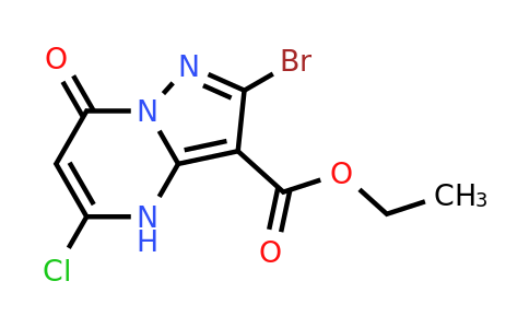 CAS 2648449-75-4 | ethyl 2-bromo-5-chloro-7-oxo-4H-pyrazolo[1,5-a]pyrimidine-3-carboxylate