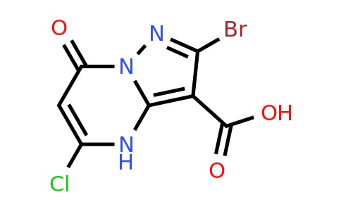 CAS 2648449-76-5 | 2-bromo-5-chloro-7-oxo-4H-pyrazolo[1,5-a]pyrimidine-3-carboxylic acid