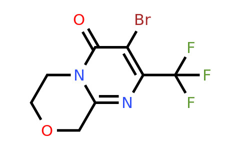 CAS 2648787-97-5 | 3-bromo-2-(trifluoromethyl)-7,9-dihydro-6H-pyrimido[2,1-c][1,4]oxazin-4-one
