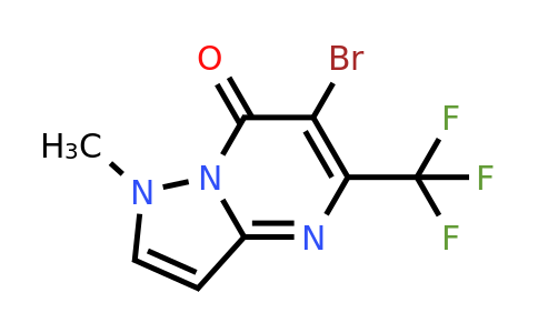 CAS 2648792-52-1 | 6-bromo-1-methyl-5-(trifluoromethyl)pyrazolo[1,5-a]pyrimidin-7-one
