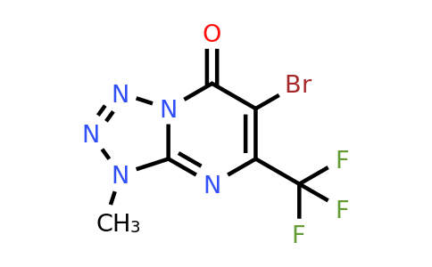 CAS 2648792-57-6 | 6-bromo-3-methyl-5-(trifluoromethyl)tetrazolo[1,5-a]pyrimidin-7-one