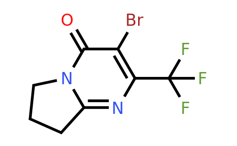 CAS 2648792-76-9 | 3-bromo-2-(trifluoromethyl)-7,8-dihydro-6H-pyrrolo[1,2-a]pyrimidin-4-one