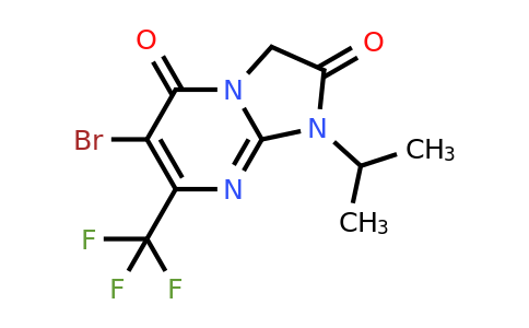 CAS 2648792-97-4 | 6-bromo-1-isopropyl-7-(trifluoromethyl)-3H-imidazo[1,2-a]pyrimidine-2,5-dione