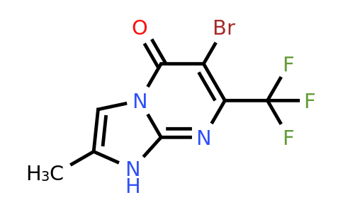 CAS 2648792-99-6 | 6-bromo-2-methyl-7-(trifluoromethyl)-1H-imidazo[1,2-a]pyrimidin-5-one