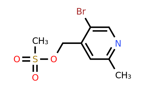 CAS 2648846-62-0 | (5-bromo-2-methyl-4-pyridyl)methyl methanesulfonate