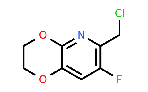 CAS 2649271-33-8 | 6-(chloromethyl)-7-fluoro-2,3-dihydro-[1,4]dioxino[2,3-b]pyridine