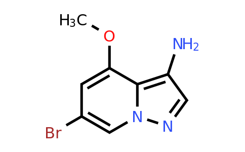 CAS 2649418-68-6 | 6-bromo-4-methoxy-pyrazolo[1,5-a]pyridin-3-amine