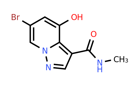 CAS 2649419-07-6 | 6-bromo-4-hydroxy-N-methyl-pyrazolo[1,5-a]pyridine-3-carboxamide
