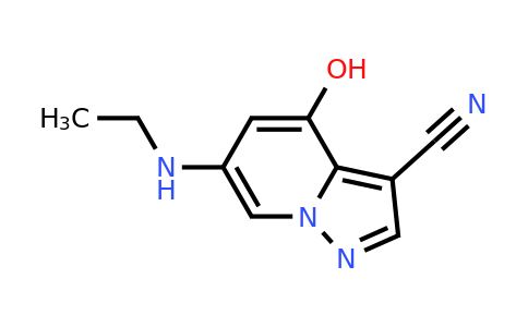CAS 2649419-76-9 | 6-(ethylamino)-4-hydroxy-pyrazolo[1,5-a]pyridine-3-carbonitrile