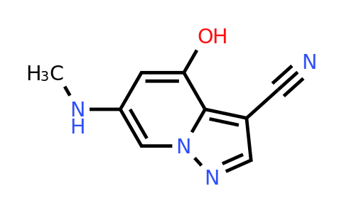 CAS 2649419-82-7 | 4-hydroxy-6-(methylamino)pyrazolo[1,5-a]pyridine-3-carbonitrile