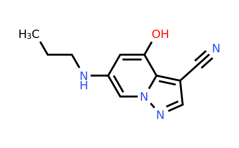 CAS 2649419-95-2 | 4-hydroxy-6-(propylamino)pyrazolo[1,5-a]pyridine-3-carbonitrile