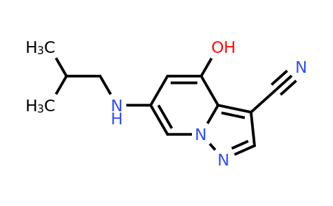 CAS 2649420-18-6 | 4-hydroxy-6-(isobutylamino)pyrazolo[1,5-a]pyridine-3-carbonitrile