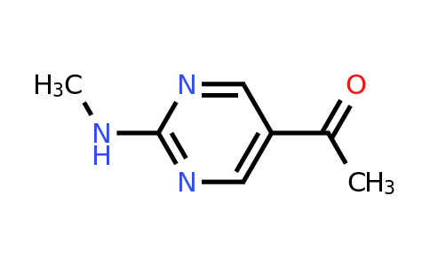 CAS 265107-49-1 | 1-(2-(Methylamino)pyrimidin-5-yl)ethanone