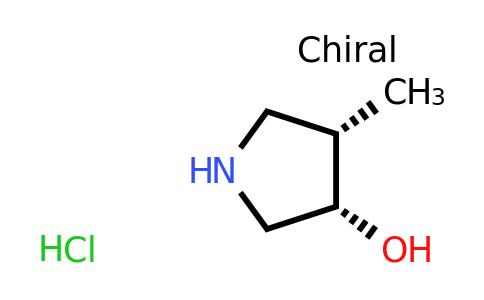 CAS 265108-43-8 | cis-4-methylpyrrolidin-3-ol hydrochloride