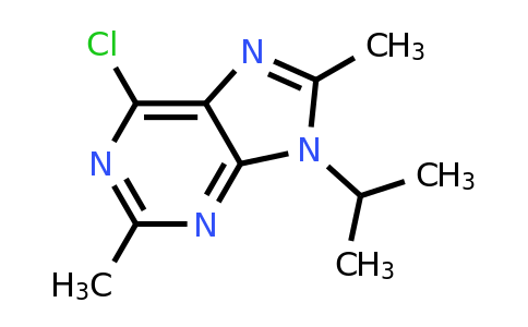 CAS 2654003-58-2 | 6-chloro-9-isopropyl-2,8-dimethyl-purine