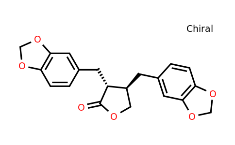CAS 26543-89-5 | (3R,4R)-3,4-Bis(benzo[d][1,3]dioxol-5-ylmethyl)dihydrofuran-2(3H)-one