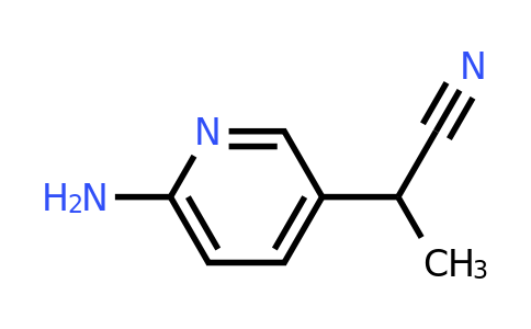 CAS 2654760-74-2 | 2-(6-amino-3-pyridyl)propanenitrile
