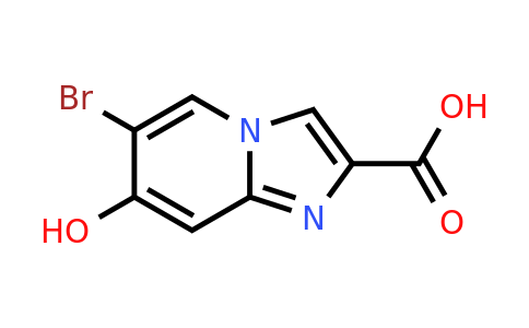 CAS 2654760-95-7 | 6-bromo-7-hydroxy-imidazo[1,2-a]pyridine-2-carboxylic acid
