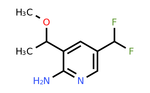 CAS 2654761-01-8 | 5-(difluoromethyl)-3-(1-methoxyethyl)pyridin-2-amine