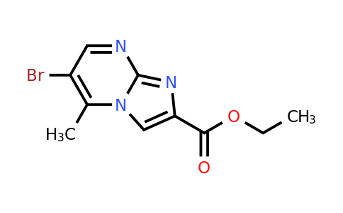 CAS 2654761-07-4 | ethyl 6-bromo-5-methyl-imidazo[1,2-a]pyrimidine-2-carboxylate