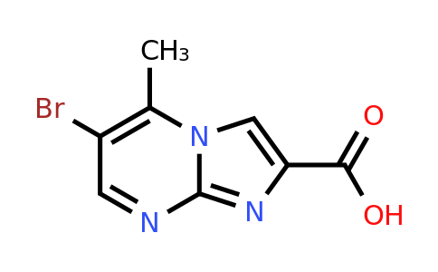 CAS 2654761-08-5 | 6-bromo-5-methyl-imidazo[1,2-a]pyrimidine-2-carboxylic acid