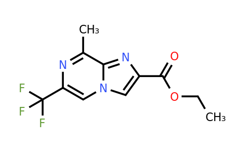 CAS 2654761-19-8 | ethyl 8-methyl-6-(trifluoromethyl)imidazo[1,2-a]pyrazine-2-carboxylate