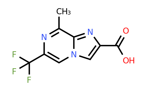 CAS 2654761-20-1 | 8-methyl-6-(trifluoromethyl)imidazo[1,2-a]pyrazine-2-carboxylic acid