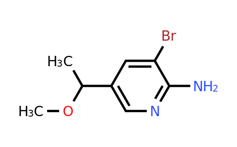 CAS 2654761-41-6 | 3-bromo-5-(1-methoxyethyl)pyridin-2-amine