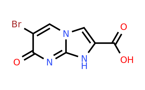CAS 2654761-60-9 | 6-bromo-7-oxo-1H-imidazo[1,2-a]pyrimidine-2-carboxylic acid
