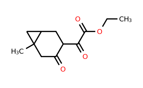 CAS 2655557-58-5 | ethyl 2-(6-methyl-4-oxo-norcaran-3-yl)-2-oxo-acetate