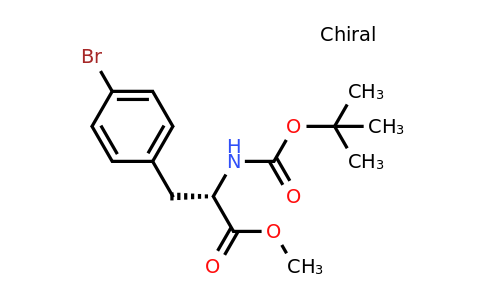 CAS 266306-18-7 | (S)-Methyl 3-(4-bromophenyl)-2-((tert-butoxycarbonyl)amino)propanoate