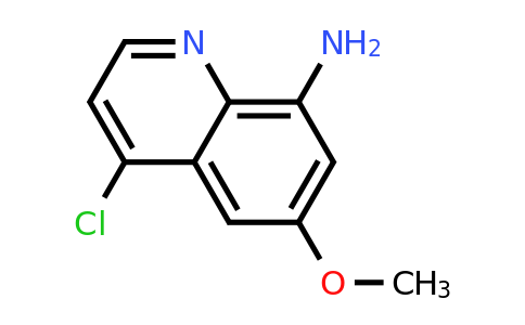 CAS 266336-49-6 | 4-Chloro-6-methoxyquinolin-8-amine