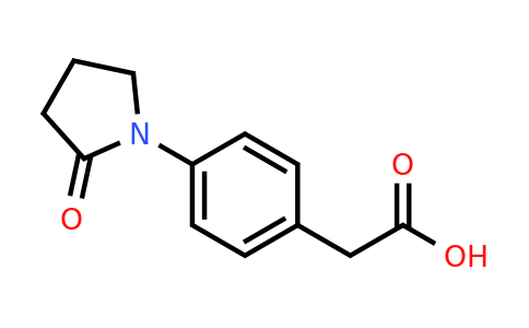 CAS 266369-35-1 | 2-[4-(2-oxopyrrolidin-1-yl)phenyl]acetic acid