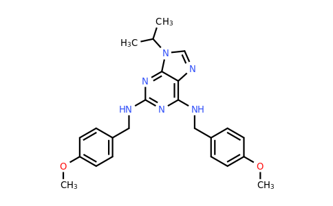 CAS 267402-71-1 | 9-Isopropyl-N2,N6-bis(4-methoxybenzyl)-9H-purine-2,6-diamine