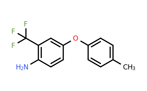 CAS 267416-86-4 | 4-(p-Tolyloxy)-2-(trifluoromethyl)aniline