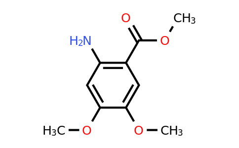 CAS 26759-46-6 | Methyl 2-amino-4,5-dimethoxybenzoate