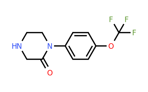 CAS 267659-71-2 | 1-(4-Trifluoromethoxy-phenyl)-piperazin-2-one