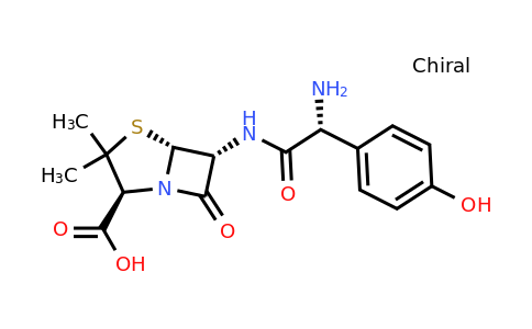 CAS 26787-78-0 | (2S,5R,6R)-6-[(2R)-2-amino-2-(4-hydroxyphenyl)acetamido]-3,3-dimethyl-7-oxo-4-thia-1-azabicyclo[3.2.0]heptane-2-carboxylic acid