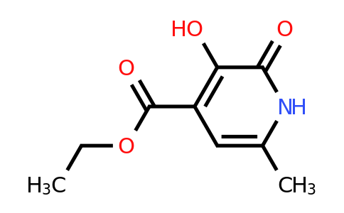 CAS 267876-32-4 | Ethyl 3-hydroxy-6-methyl-2-oxo-1,2-dihydropyridine-4-carboxylate